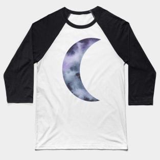 Tie dye moon Baseball T-Shirt